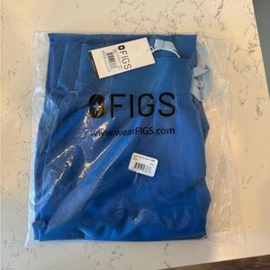 NWT FIGS Livingston scrub pants in royal blue